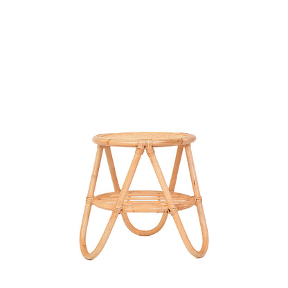 Table d'appoint ronde ø41 cm - Rotin - EZZA