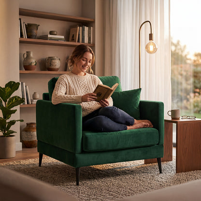 Fauteuil - Velours - SPLENDIDO