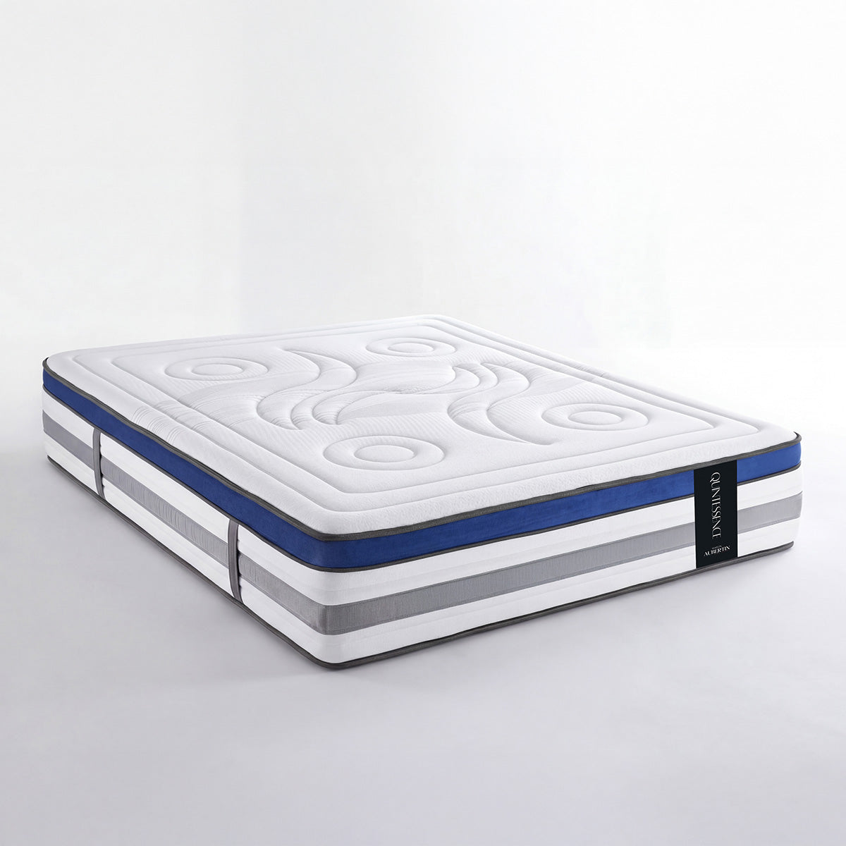 Ensemble literie QUINTESSENCE + accessoires - 30 cm d'épaisseur - Accueil moelleux, soutien ferme
