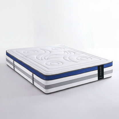 Ensemble literie QUINTESSENCE + accessoires - 30 cm d'épaisseur - Accueil moelleux, soutien ferme