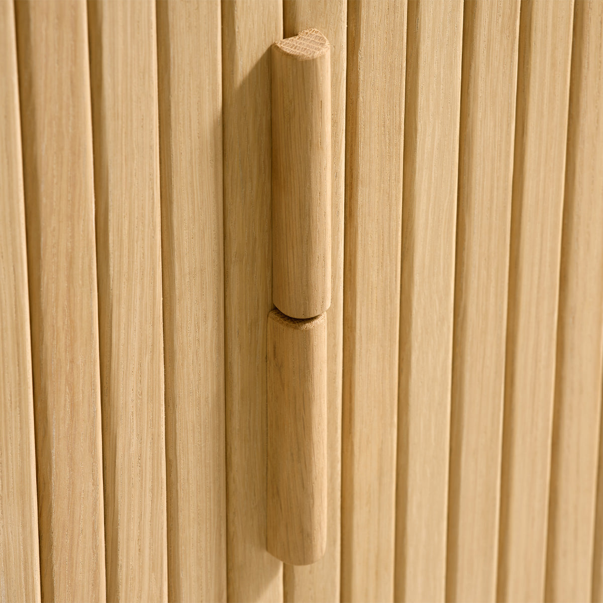Meuble bas 160 cm 2 portes - Bois - OLBIA