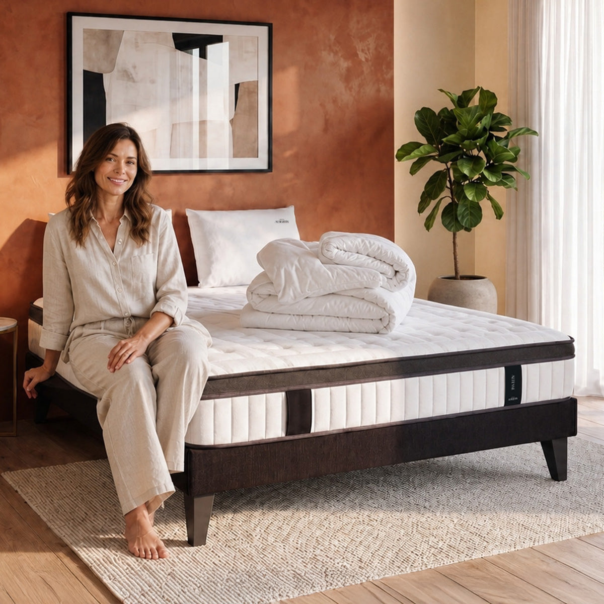 Prêt-à-dormir ALTESSE avec Sommier AURORE et Accessoires