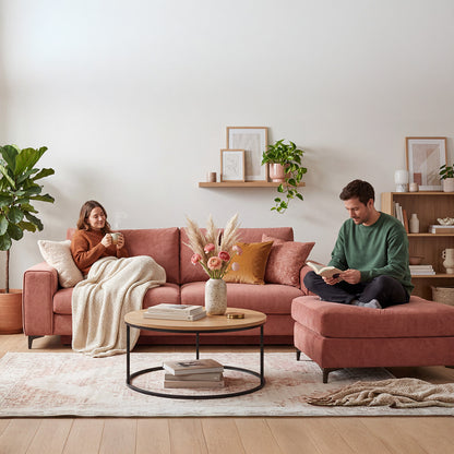 Grand pouf - Velours - FIESOLE