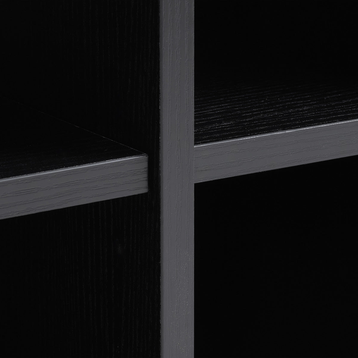 Meuble bas 180 cm 2 portes - Bois - ALBA