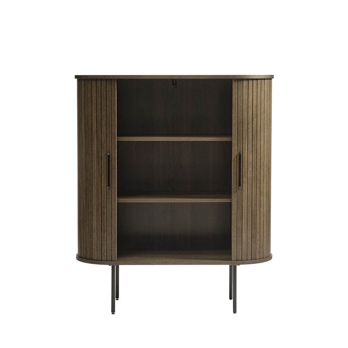 Buffet haut 2 portes - Bois - ALBA