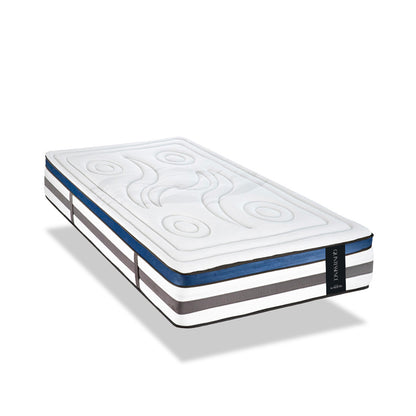 Ensemble literie QUINTESSENCE + accessoires - 30 cm d'épaisseur - Accueil moelleux, soutien ferme
