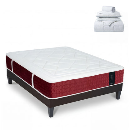 Prêt-à-dormir PASSION avec Sommier AURORE et Accessoires