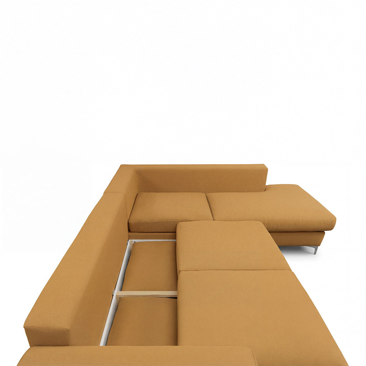 Canapé d'angle convertible - 4 places - Tissu - FIESOLE