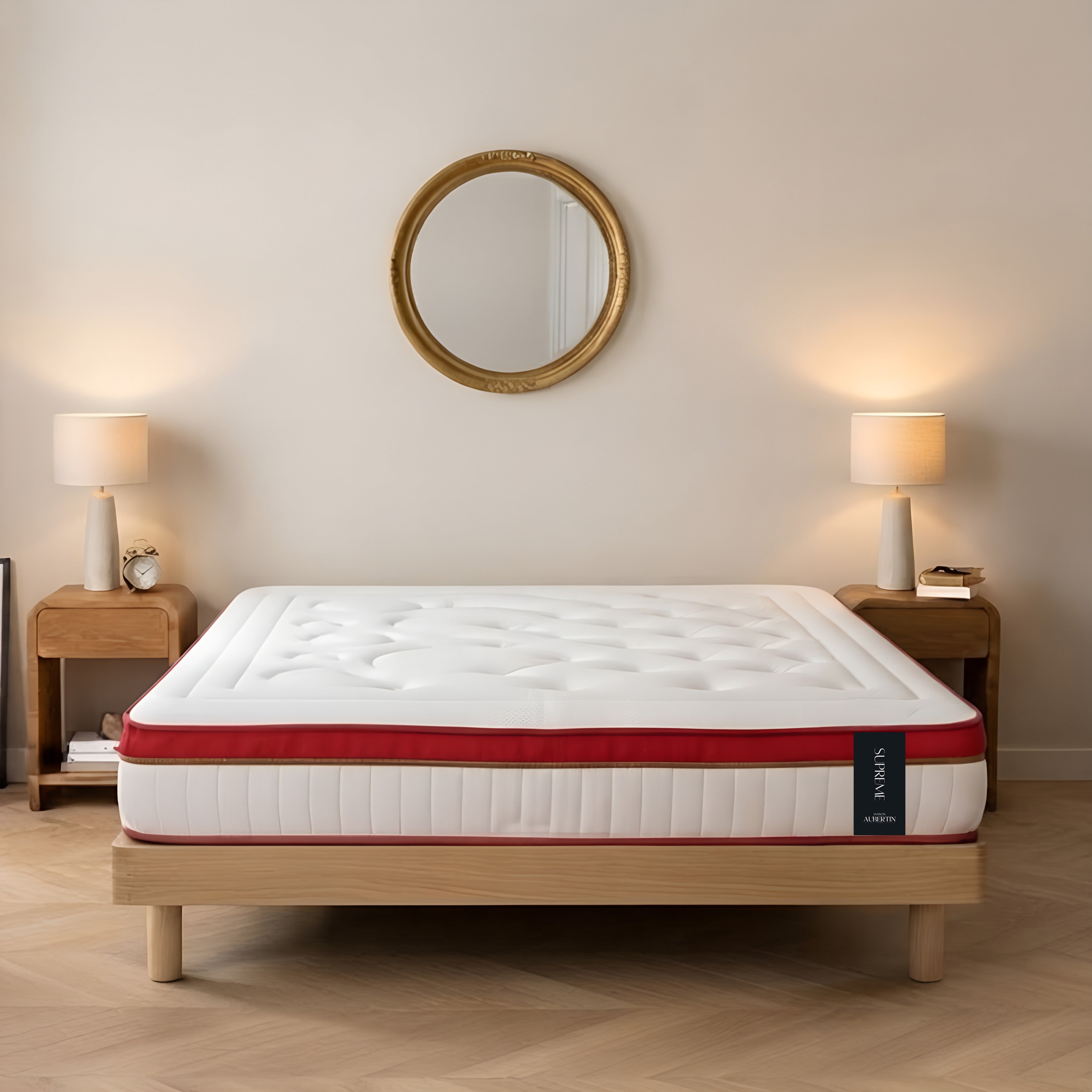 Ensemble Matelas SUPREME et Sommier SÉLÉNA