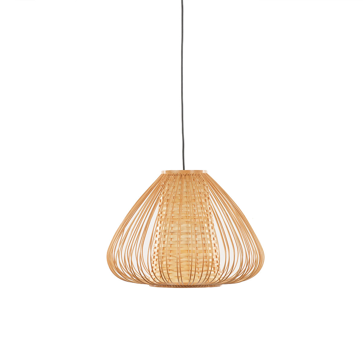 Suspension rotin naturel - POIRE