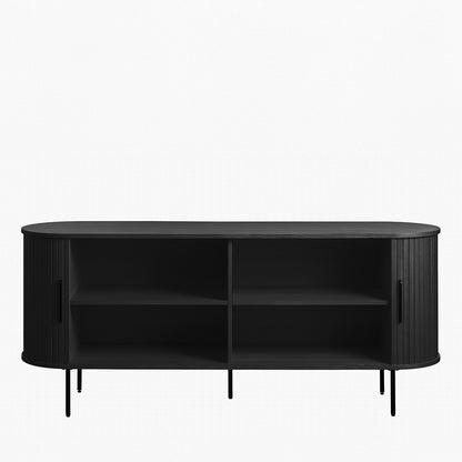 Buffet 180 cm 2 portes - Bois - ALBA