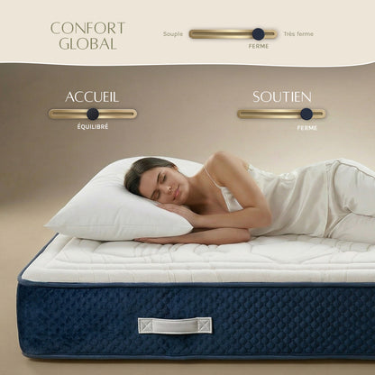 Ensemble Matelas DOLCE VITA et Sommier SÉLÉNA
