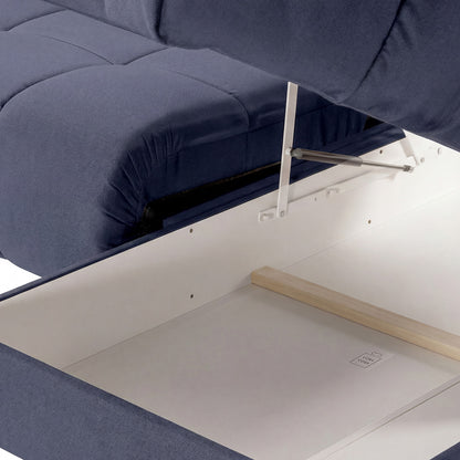 Canapé d'angle convertible - 4 places - Tissu - ANACAPRI