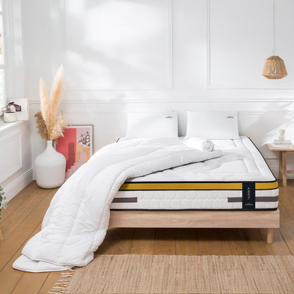Prêt-à-dormir AUBERTIN avec Sommier SÉLÉNA et Accessoires