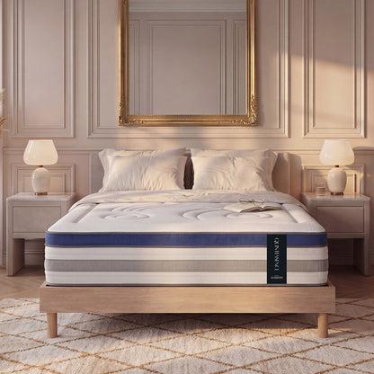 Ensemble Matelas QUINTESSENCE et Sommier SÉLÉNA