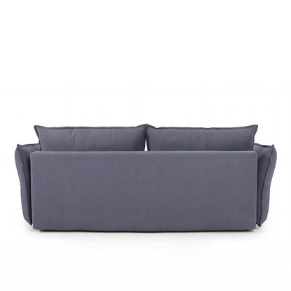 Canapé droit convertible - 3 places - Tissu - VERDURO