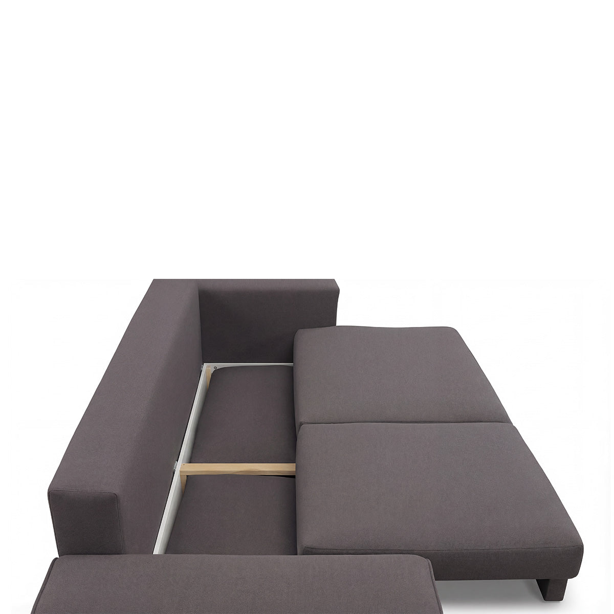 Canapé droit convertible - 3 places - Tissu - FIESOLE
