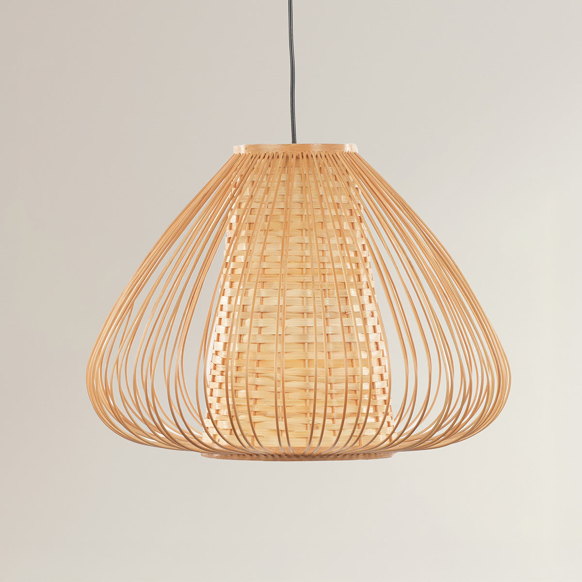 Suspension rotin naturel - POIRE