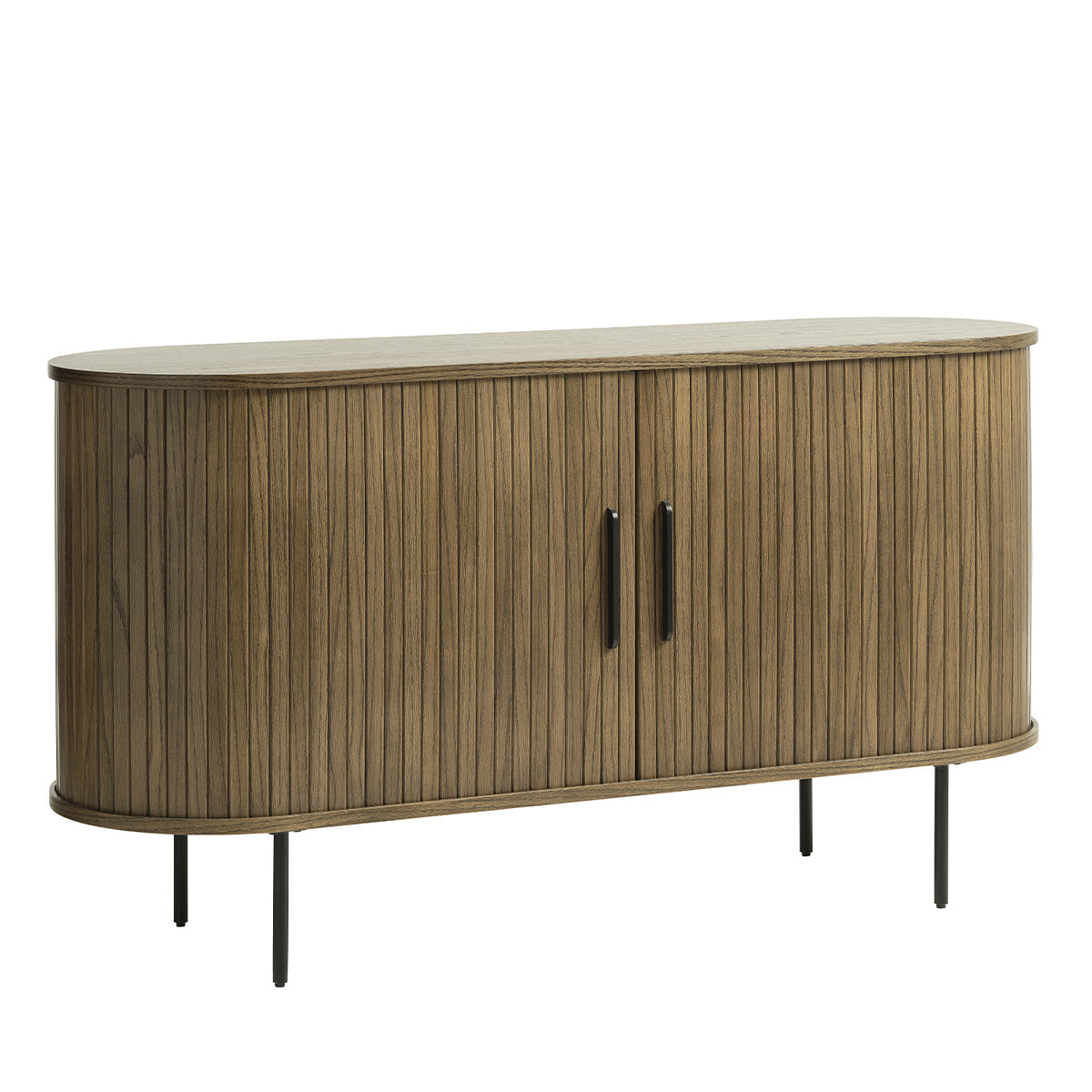 Buffet 140 cm 2 portes - Bois - ALBA