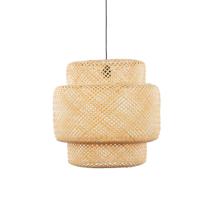 Suspension bambou naturel - ABAT-JOUR