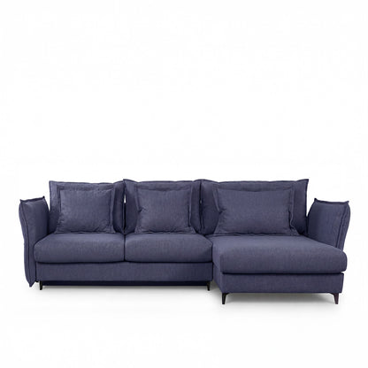Canapé d'angle convertible - 3 places - Tissu - VERDURO