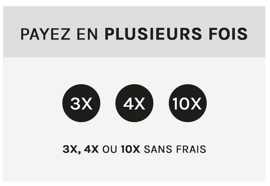 Paiement 4x sans frais