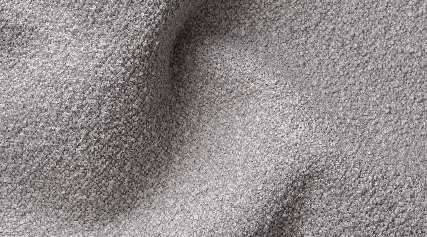 Laine bouclée Gris Clair (540 g/m²)